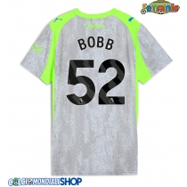 Maglie da calcio Manchester City Oscar Bobb #52 Terza Maglia Femminile 2025-26 Manica Corta